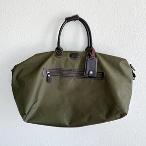 BRIC’S Large Duffle Travel Bag Combo Lock Olive Green